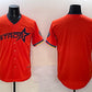 Houston Astros Blank Orange 2025 City Connect With Texas Patch Limited Stitched Baseball Jersey