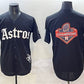 Houston Astros Team Big Logo Black Gothic 'Houston Born Barrio Raised' Limited Stitched Baseball Jerseys