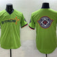 Houston Astros Team Big Logo Green 2025 City Connect Limited Stitched Baseball Jersey