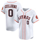 Houston Astros #0 Luis Guillorme White 2025 Home Limited Stitched Baseball Jersey