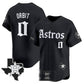 Houston Astros #0 Orbit Black 'Gothic Edition' Vapor Limited Stitched Baseball Jersey