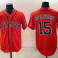 Houston Astros #15 Isaac Paredes Orange Cool Base Stitched Baseball Jersey