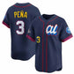 Houston Astros #3 Jeremy Peña American League Navy 2025 All-Star Edition Limited Stitched Baseball Jersey