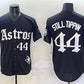 Houston Astros #44 Still Tippin Black Gothic 'Houston Born Barrio Raised' Limited Stitched Baseball Jersey