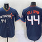 Houston Astros #44 Still Tippin Navy 2025 City Connect With Texas Patch Limited Stitched Baseball Jersey