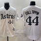 Houston Astros #44 Still Tippin White Gothic 'Houston Born Barrio Raised' Limited Stitched Baseball Jersey