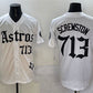 Houston Astros #713 Screwston White Gothic 'Houston Born Barrio Raised' Limited Stitched Baseball Jersey