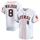 Houston Astros #8 Christian Walker White 2025 Home Limited Stitched Baseball Jersey