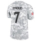 H.Texans #7 C.J. Stroud Arctic Camo 2024 Salute to Service Limited Stitched American Football Jerseys