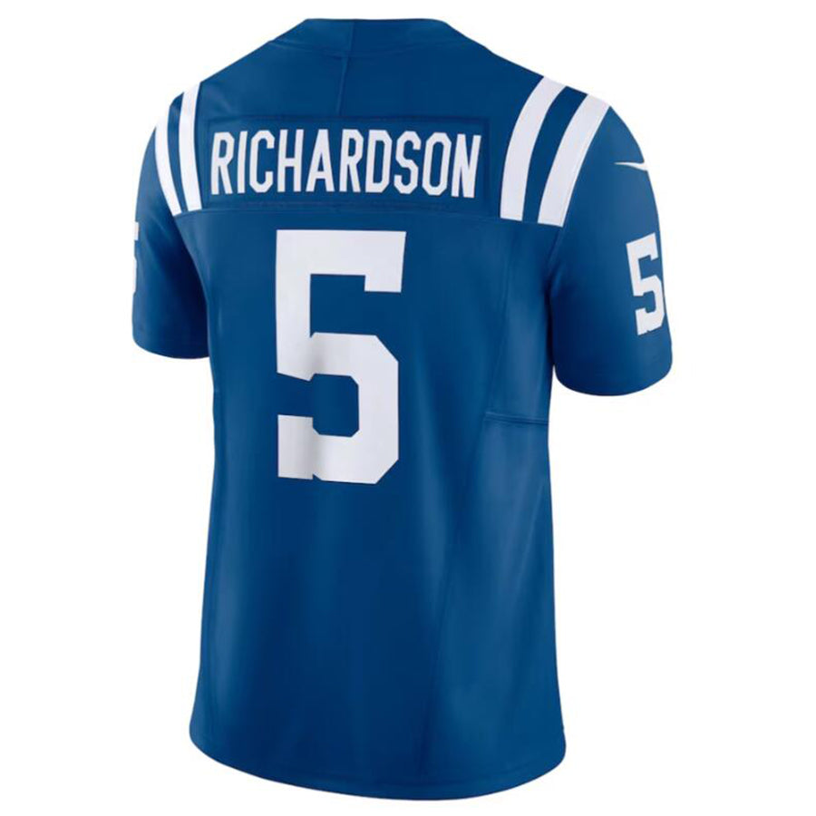 Johmsee IN.Colts #5 Anthony Richardson Royal Vapor F.U.S.E. Limited Jersey American Stitched Football Jerseys