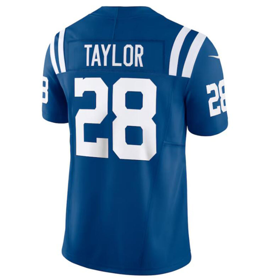 Johmsee IN.Colts #28 Jonathan Taylor Royal Vapor F.U.S.E. Limited Jersey American Stitched Jerseys