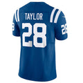 Johmsee IN.Colts #28 Jonathan Taylor Royal Vapor F.U.S.E. Limited Jersey American Stitched Jerseys