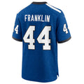 Johmsee IN.Colts #44 Zaire Franklin Royal Indiana Nights Alternate Game Jersey American Stitched Football Jerseys