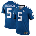 Johmsee IN.Colts #5 Anthony Richardson Royal Alternate Legend Jersey American Stitched Jerseys