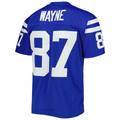 Johmsee IN.Colts #87 Reggie Wayne Mitchell & Ness Royal Legacy Replica Jersey