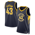 Johmsee I.Pacers #43 Pascal Siakam Navy Swingman Jerseys - Icon Edition