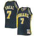 Johmsee I.Pacers #7 Jermaine O'Neal Mitchell & Ness Navy 200304 Hardwood Classics Swingman Jerseys