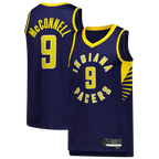 Johmsee I.Pacers #9 T.J. McConnell Navy Swingman Jerseys - Icon Edition