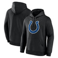 Johmsee IN.Colts Black Logo Pullover Hoodie Limited Blank Player Stitched Jerseys