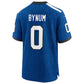 IN.Colts #0 Camryn Bynum Heather Royal Alternate 2 Indiana Nights Game Stitched American Football Jerseys