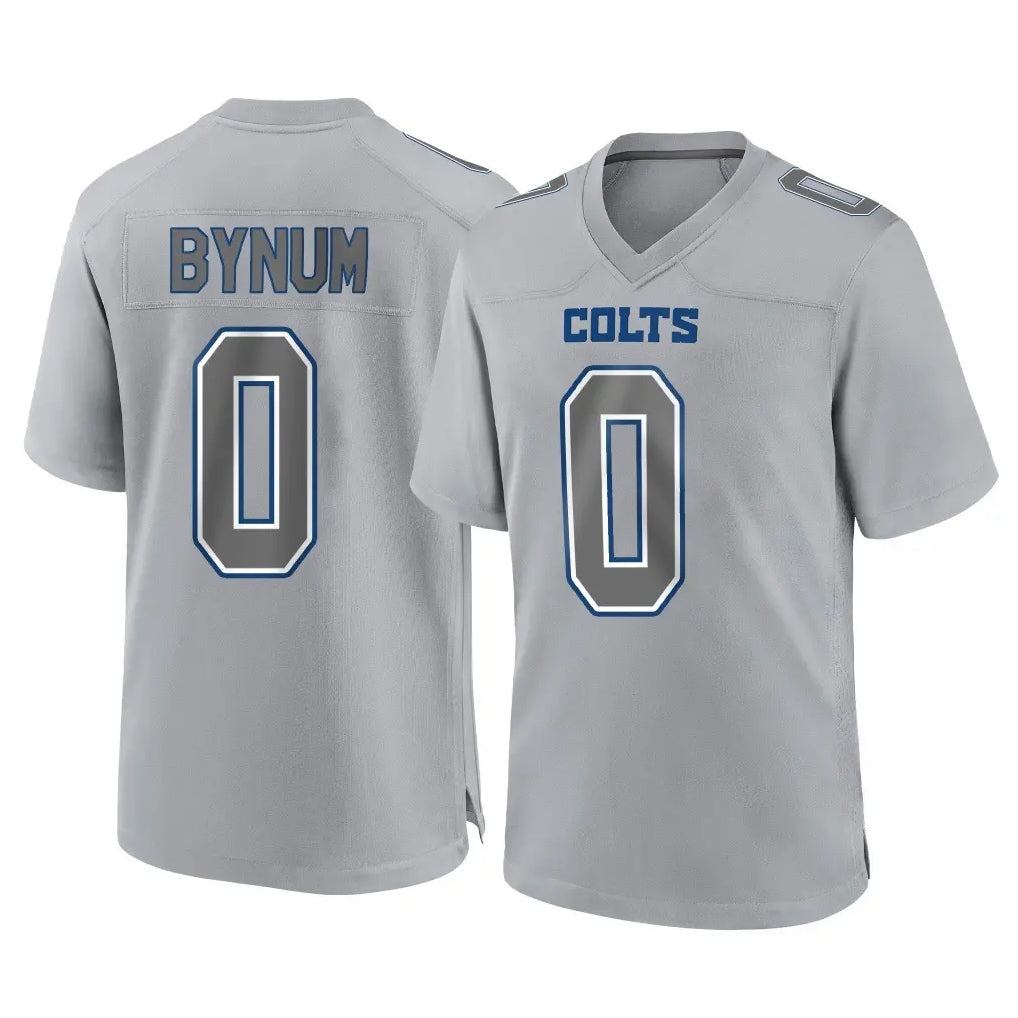 Johmsee IN.Colts #0 Camryn Bynum Player Gray Atmosphere Fashion Home Game Stitched Jerseys