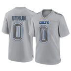 Johmsee IN.Colts #0 Camryn Bynum Player Gray Atmosphere Fashion Home Game Stitched Jerseys