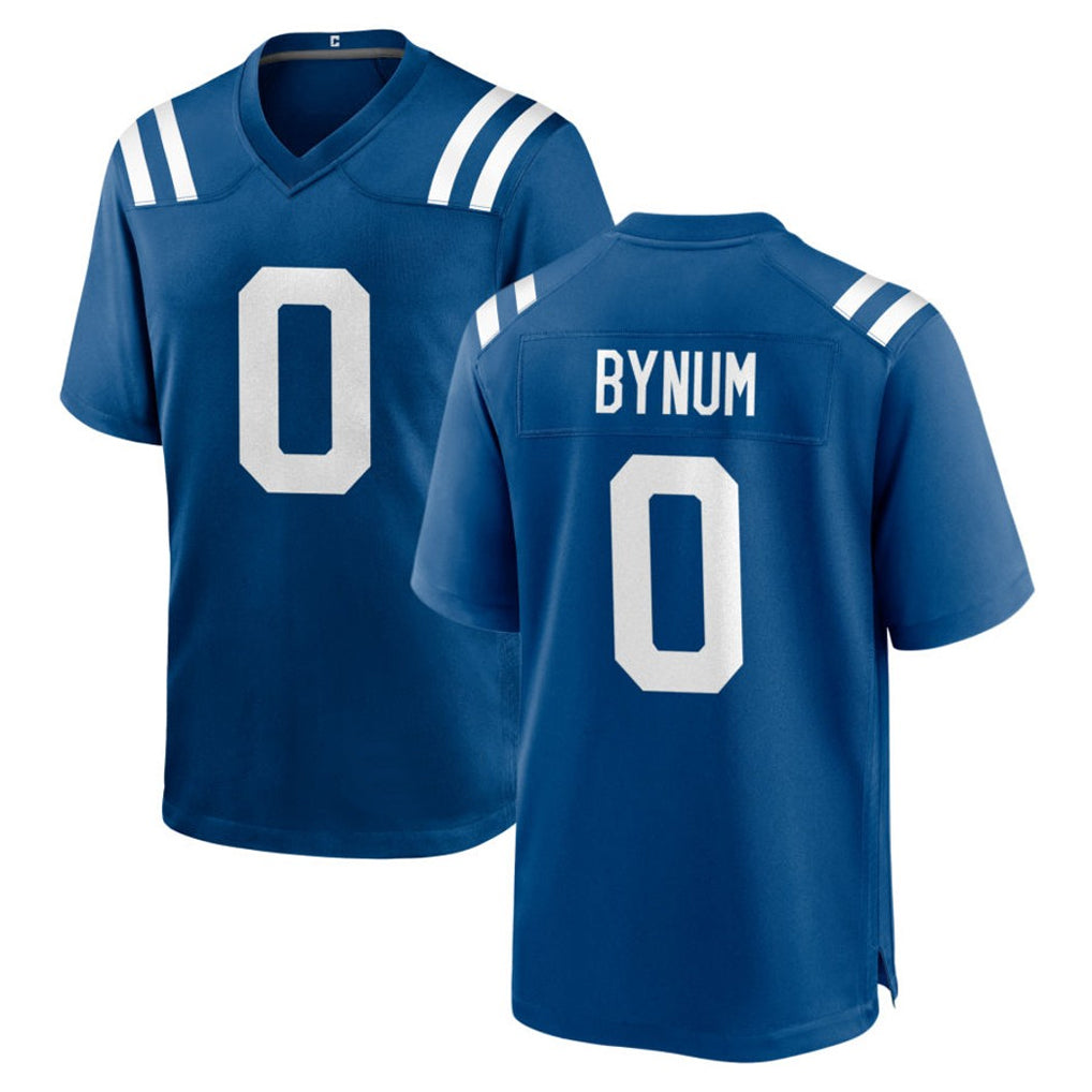 Johmsee IN.Colts #0 Camryn Bynum Player Royal Home Game Stitched Jerseys