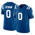 Johmsee IN.Colts #0 Camryn Bynum Player Royal Limited Vapor F.U.S.E. Home Game Stitched Jerseys
