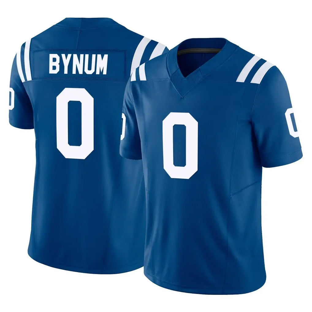 Johmsee IN.Colts #0 Camryn Bynum Player Royal Limited Vapor F.U.S.E. Home Game Stitched Jerseys
