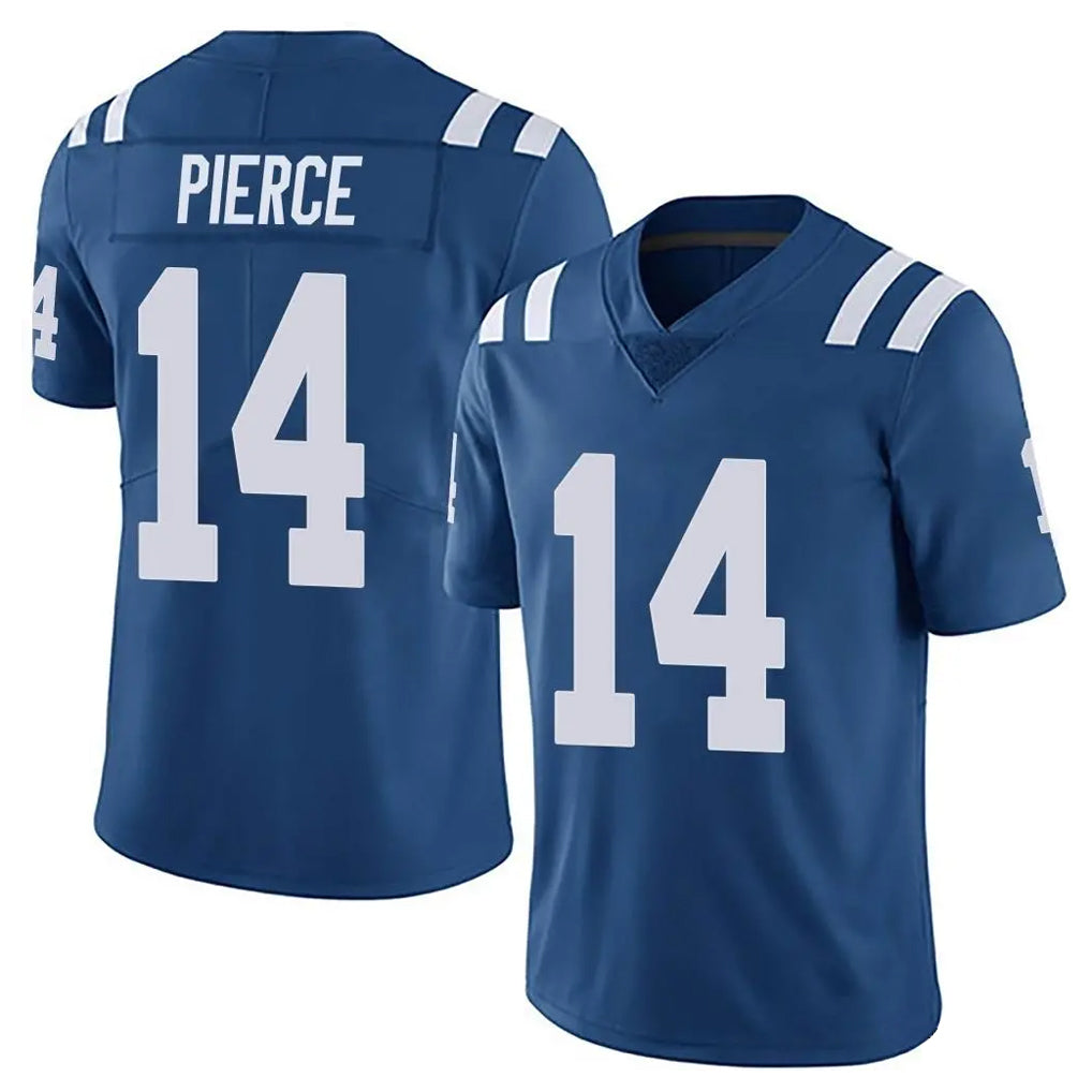 Johmsee IN.Colts #14 Alec Pierce Player Royal Limited Vapor Untouchable Home Game Stitched Jerseys