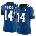 Johmsee IN.Colts #14 Alec Pierce Player Royal Vapor F.U.S.E. Limited Stitched Jerseys