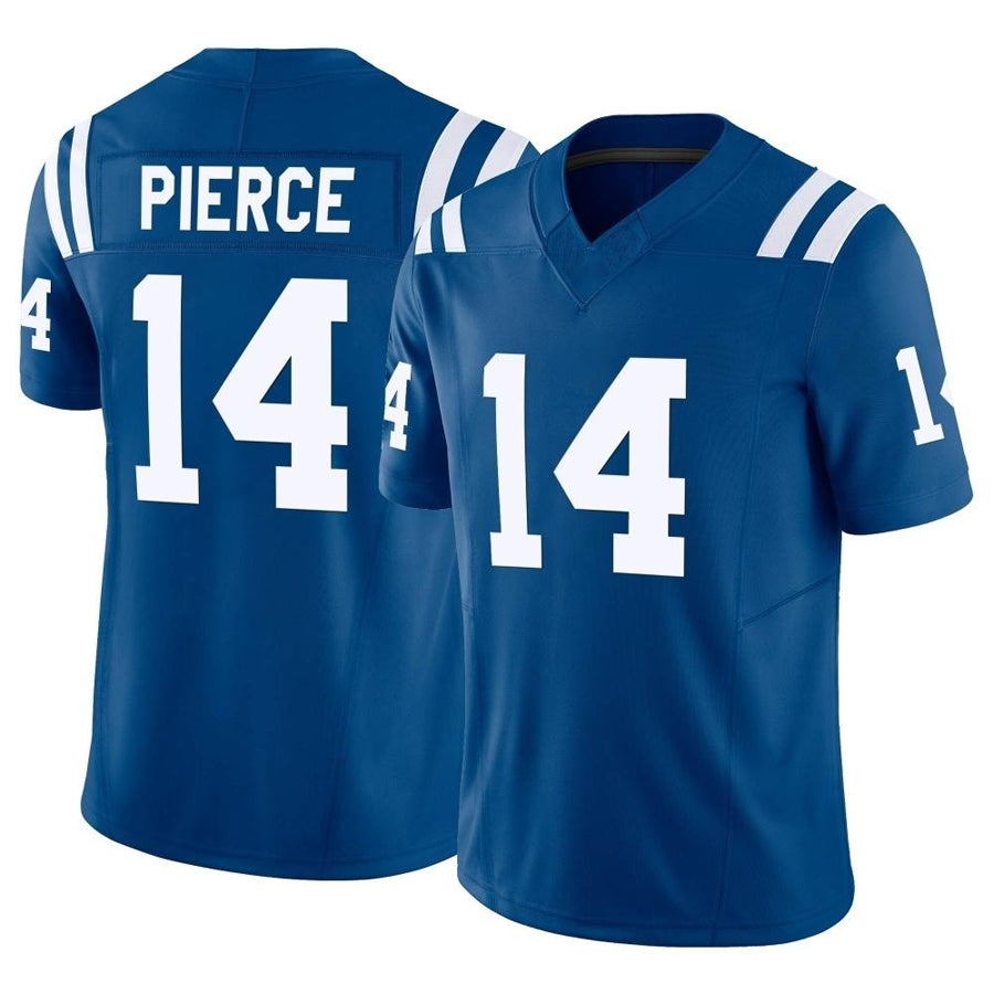 Johmsee IN.Colts #14 Alec Pierce Player Royal Vapor F.U.S.E. Limited Game Stitched Jerseys