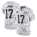 Johmsee IN.Colts #17 Daniel Jones Player Arctic Camo Salute To Service Limited Game Stitched Jerseys
