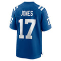 Johmsee IN.Colts #17 Daniel Jones Player Royal Home Game Stitched Jerseys