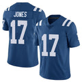 Johmsee IN.Colts #17 Daniel Jones Player Royal Limited Vapor Untouchable Home Game Stitched Jerseys
