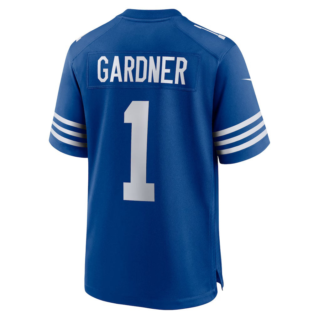 IN.Colts #1 Ahmad Sauce Gardner Royal Alternate Game Stitched American Football Jerseys