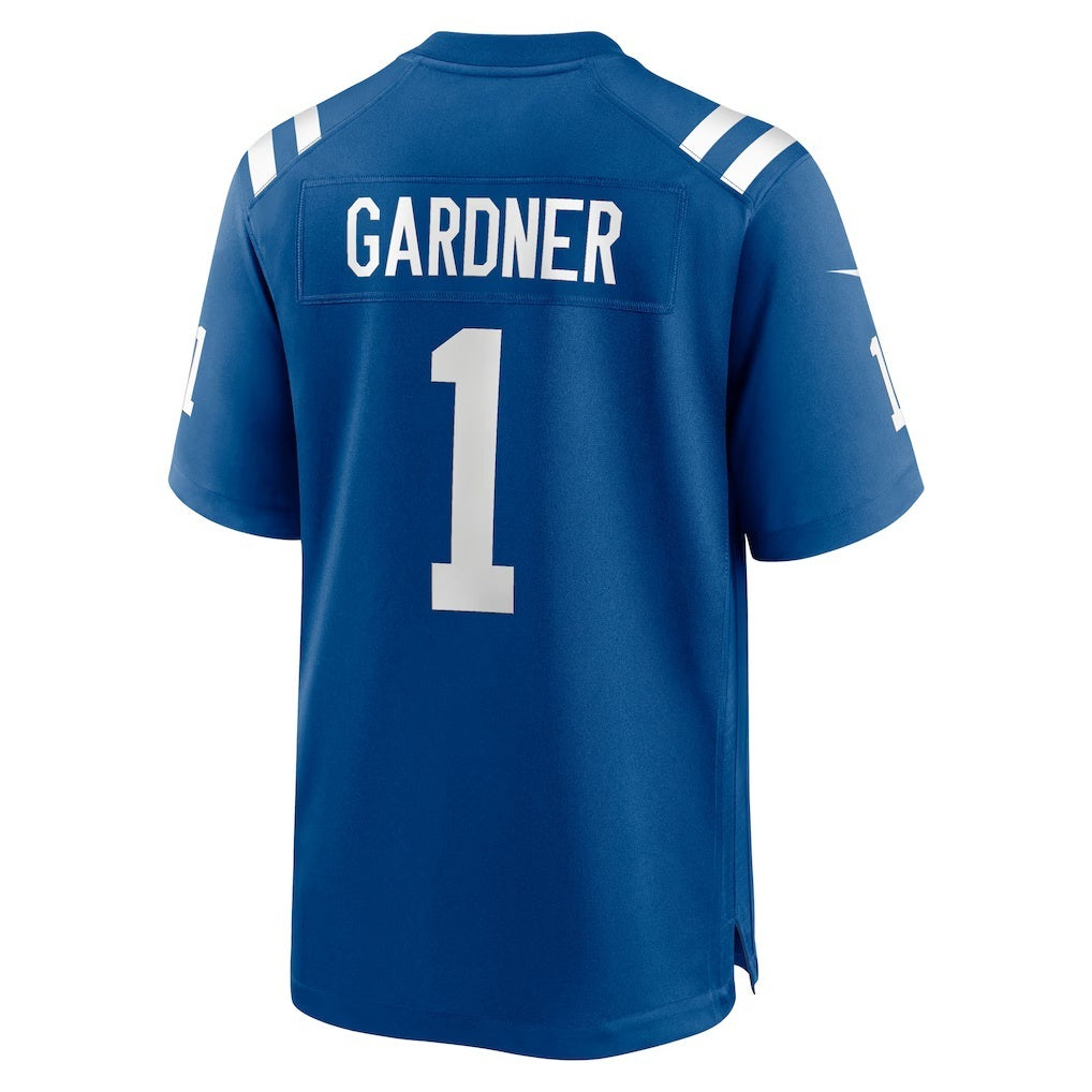 Johmsee IN.Colts #1 Ahmad Sauce Gardner Royal Team Game Stitched Jerseys