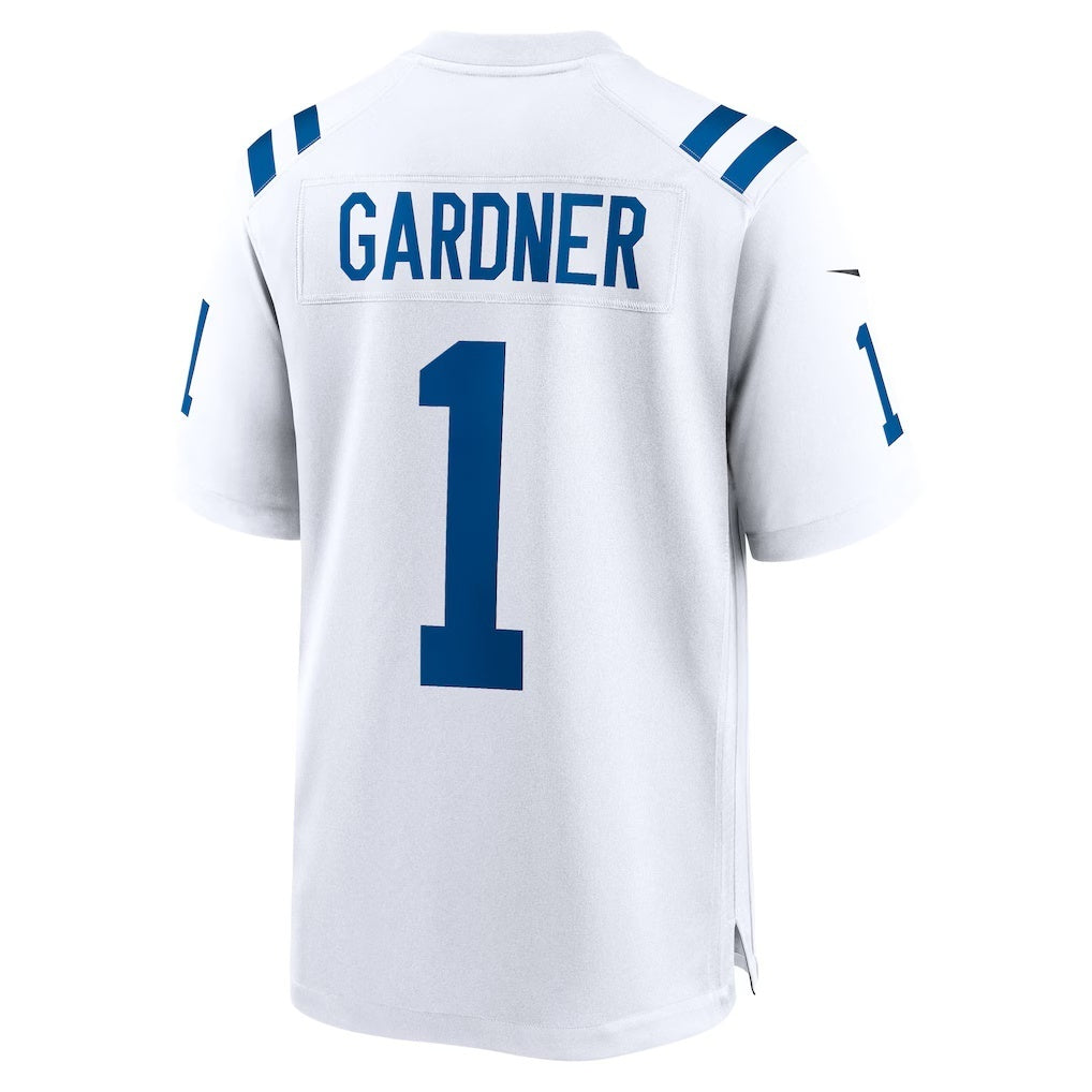 Johmsee IN.Colts #1 Ahmad Sauce Gardner White Game Stitched Jerseys