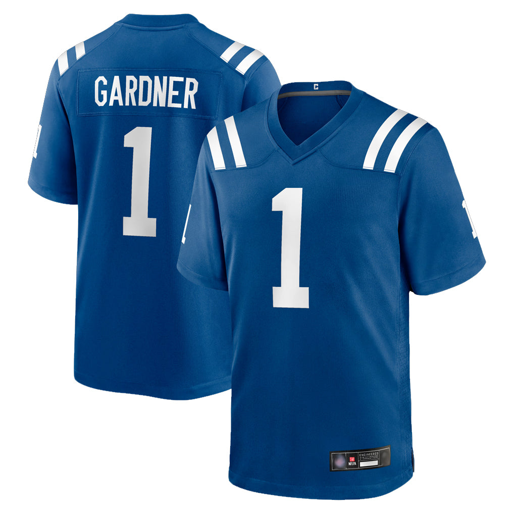 Johmsee IN.Colts #1 Sauce Gardner Player Royal Home Game Stitched Jerseys