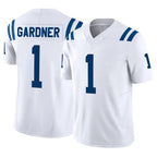 Johmsee IN.Colts #1 Sauce Gardner Player White Limited Vapor F.U.S.E. Home Game Stitched Jerseys