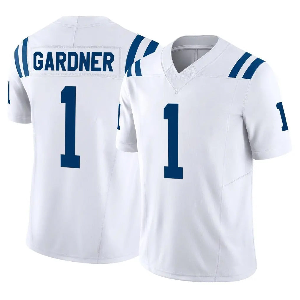 Johmsee IN.Colts #1 Sauce Gardner Player White Limited Vapor F.U.S.E. Home Game Stitched Jerseys