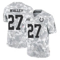 Johmsee IN.Colts #27 Justin Walley Player Arctic Camo Salute To Service Limited Game Stitched Jerseys