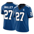 Johmsee IN.Colts #27 Justin Walley Player Royal Limited Indiana Nights Alternate Vapor F.U.S.E. Home Game Stitched Jerseys
