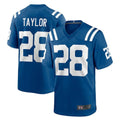 Johmsee IN.Colts #28 Jonathan Taylor Player Royal Home Game Stitched Jerseys