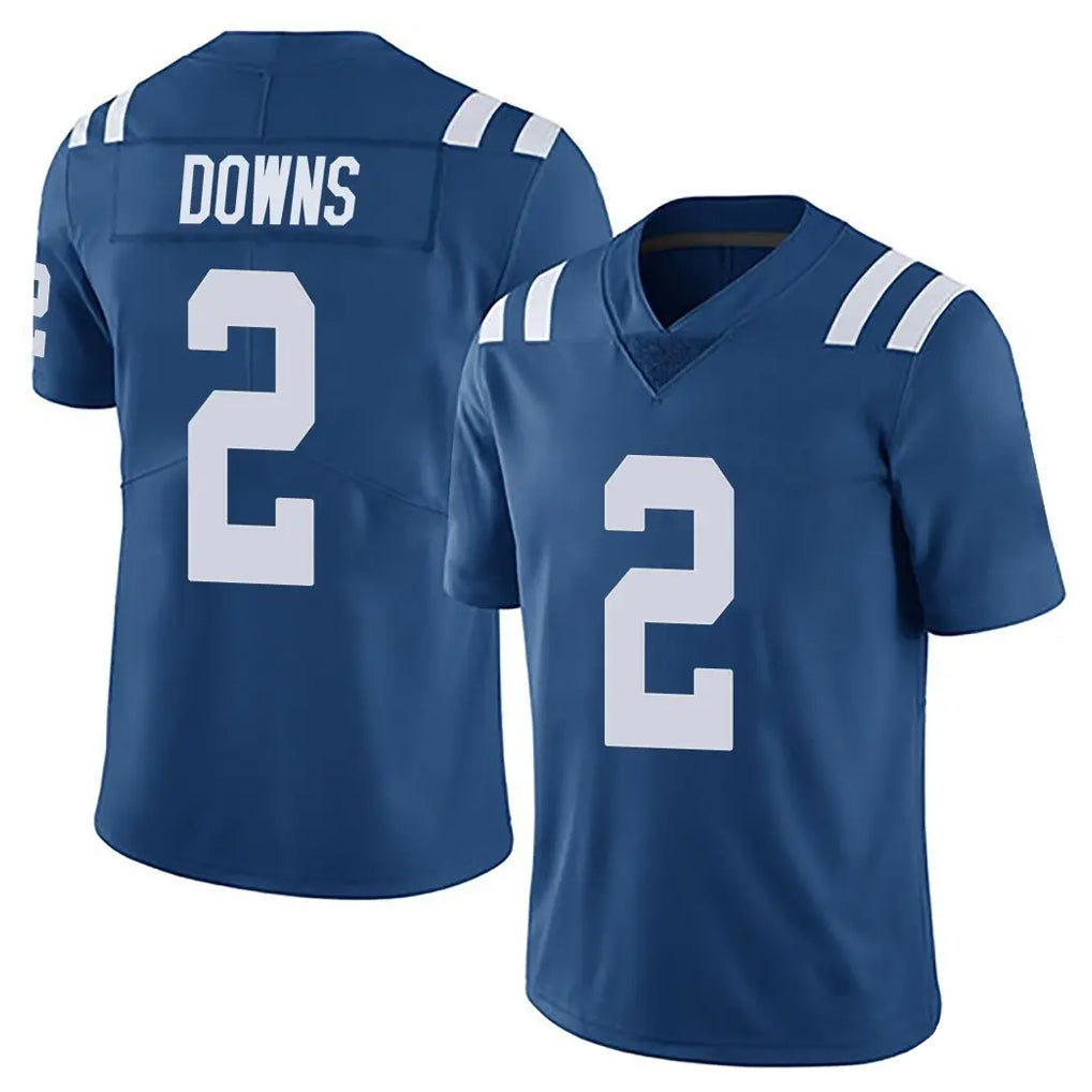 Johmsee IN.Colts #2 Josh Downs Player Royal Limited Vapor Untouchable Home Game Stitched Jerseys