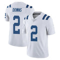 Johmsee IN.Colts #2 Josh Downs Player White Limited Vapor Untouchable Home Game Stitched Jerseys