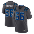 Johmsee IN.Colts #56 Quenton Nelson Anthracite 2026 Rivalries Collection Game Stitched Jerseys