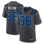 Johmsee IN.Colts #56 Quenton Nelson Anthracite 2026 Rivalries Collection Game Stitched Jerseys
