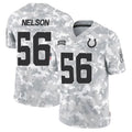 Johmsee IN.Colts #56 Quenton Nelson Player Arctic Camo Salute to Service Limited Stitched Jerseys