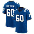 Johmsee IN.Colts #60 Tanor Bortolini Player Royal Alternate Indiana Nights Home Game Stitched Jerseys